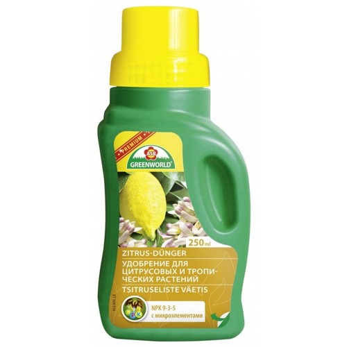 Tsitruseliste väetis ASB Greenworld 250 ml Tsitruseliste väetis ASB Greenworld 250 ml